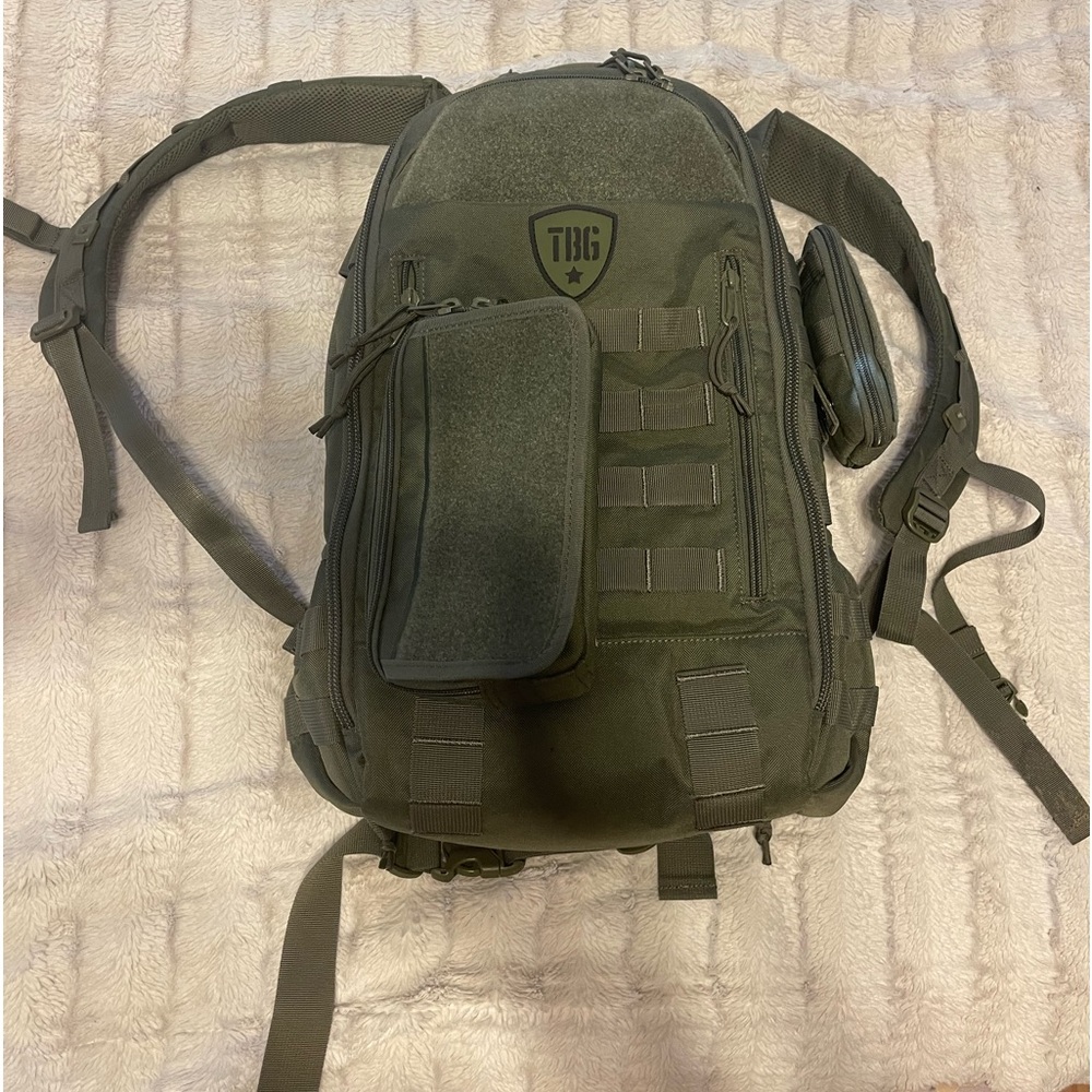 Tactical Baby Gear daypack 3.0 + mat, dump pouch and wipe holder